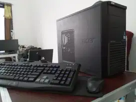 PC CPU ONLY Intel Core i3 4160 Gen 4 + Keyboard Gaming Logitech