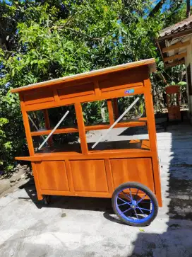 Gerobak Angkringan jg Melayani Pesanan Grobak Bakso Mie Bubur Sate dlL