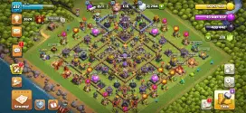 AKUN COC TH15 MAX BERLATAR SKIN