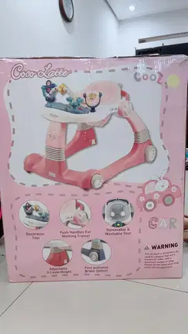 Cocolatte DK 1001 ML 2in1 Baby Walker Pink