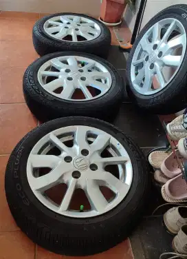 Velg ban honda brio wheels brio