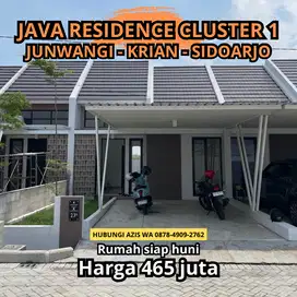 Rumah siap huni Java residence cluster 1 junwangi krian Sidoarjo