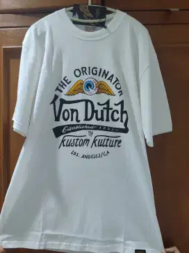 Dijual cepat kaos Von Dutch size XL New