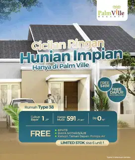 Launching Harga Perdana Rumah Di Palm Ville Regency Sidoarjo