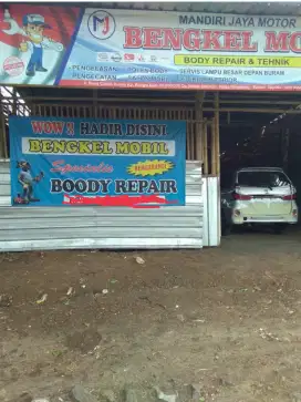 Bengkel mobil body repair