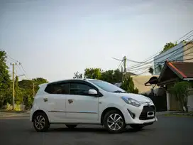 [KM:8rb'an] Toyota Agya G 1.2cc 2018 Manual Putih Surabaya