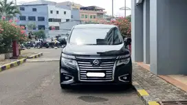 nissan elgrand hws 2017 hitam sunroof captain seat pajak panjang