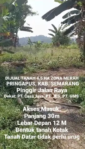 ZONA MERAH KAWASAN INDUSTRI PRINGAPUS SEMARANG