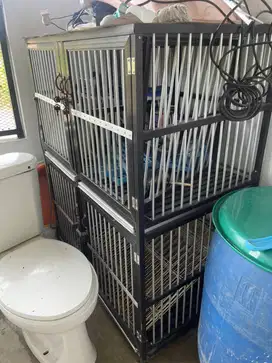 Kandang anjing kucing aluminium