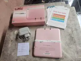 Nintendo 3DS XL White Pink 32GB Fullset 01