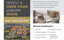 FOR SALE LUXURY RESIDENCE APARTMENT in Nusa Dua