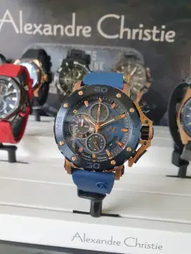 Alexandre christie 9205 biru rosegold obral murah menggila