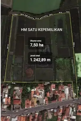 tanah 7 hektar di Brebes