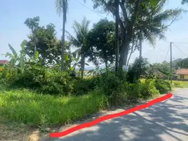 Tanah Dijual dekat bandara YIA  View sawah dan perbukitan menoreh