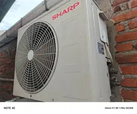 Outdoor AC Sharp 1/2 pk R32