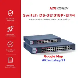 Smart POE HIKVISION 16 port 2uplink