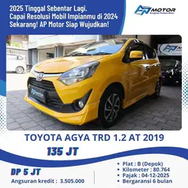 DP 0 RP!! Agya TRD 1.2 AT 2019 Istimewa