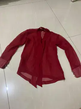 Kebaya anak merah