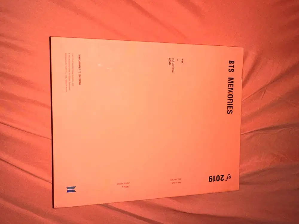 [NEGO] BTS MEMORIES 2019 DVD - BTS OFFICIAL DVD