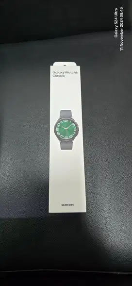 Galaxy Smart Watch 6 Classic 47 mm (6 bulan pakai) Grs SEIN