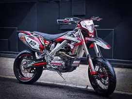 VIAR 250 SUPERMOTO FULL MODIF MESIN SEHAT SIAP TRABAS OFFROAD TOURING