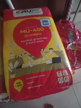 Semen Keramik dan granit ada 25 sak (MU 400)  bisa nego