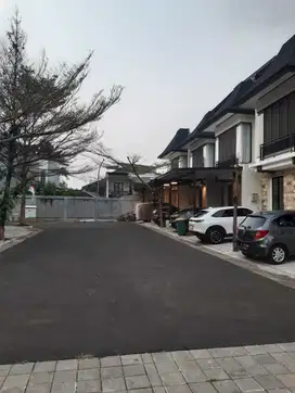 Rumah disewa Cluster Rempoa Bintaro Semi Furnish dekat MRT dan Tol Jor