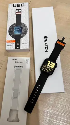 Apple watch SE Gen 2 hitam kondisi mulusss