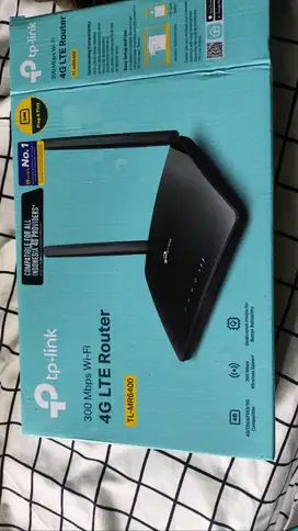 Router TPLink TL-MR6400 modem 4G LTE