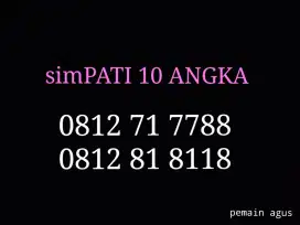 Nomor cantik 10 angka 0812