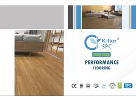 Lantai SPC K-FLOOR 4mm Motif Wood Click System Volume 2,679m2/Box