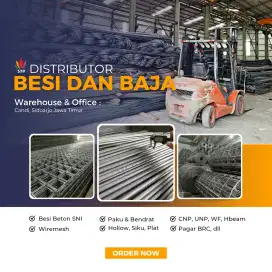 Jual besi beton sni dan wiremesh roll/lembaran