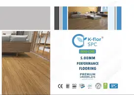 Lantai SPC K-FLOOR 5mm (Include IXPE) Motif Wood Click System 2,23m2