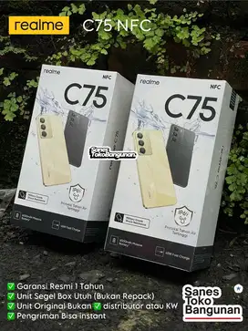 Realme C75 ANTI AIR Ram 8/128 Gb Baru Segel Box Garansi Resmi 12 Bulan