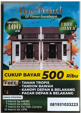 RUMAH MURAH SIDOARJO GRAND SEDATI RESIDENCE