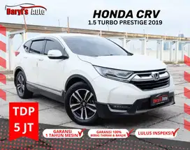 2019 Honda Crv 1.5 Tubo Prestige Sunroof AT TDP 5jt