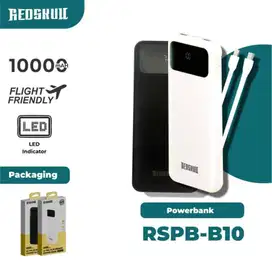 REDSKULL RSPB B10 Power Bank 10000mAh Ultra Slim Design Dual Input Out