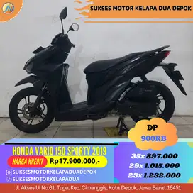 Honda VARIO 150 ESP SPORTY 2019 CASH/KREDIT SYARAT KTP KK