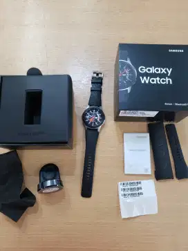 Samsung Galaxy Watch 46mm Bluetooth GPS anti air 50m bisa angkat tlp