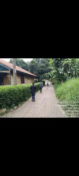 Di jual tanah dalam kavling di Tanah Baru, dekat pintu tol Desari