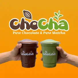 FRANCHISE KEMITRAAN MINUMAN CHOCHA PURE CHOCOLATE & PURE MATCHA