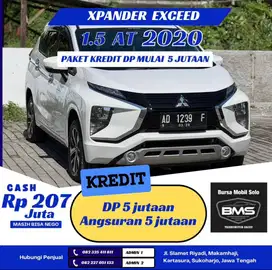 (DP 5Jt) Xpander Exceed 2020 matic