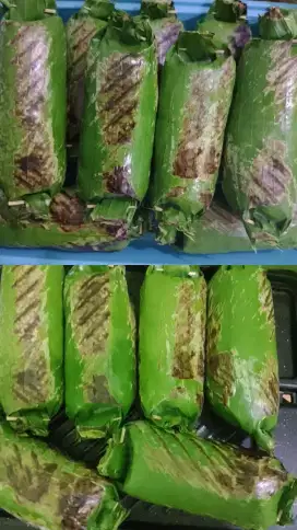 Jual nasi bakar aneka isi