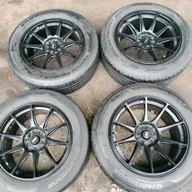Velg XXR ring 17 lebar 7,5-9 pcd 5x114,3/100 ban 225/60 R17