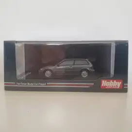 Hobby Japan Honda Civic Nouva EF9 SiR II 1/64 (Gray Metallic, Grey)