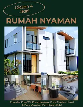 Cluster Terbaru paling nyaman angsuran Ringan  Free furniture