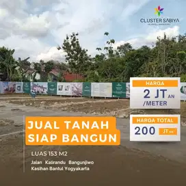 Tanah Bantul SHM Cocok Bangun Rumah Barat Alfamart Tugu Lilin