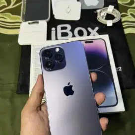 Iphone 14 pro max 256gb lengkap ibox