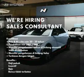 WALK IN INTERVIEW SALES COUNTER & SALES CONSULTANTS DEALER HYUNDAI