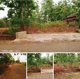 Jual tanah selatan waduk lalung karanganyar lt 500m harga 200jt nego